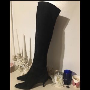 Flash Sale ~Vintage Donna Karan Thigh High Boots